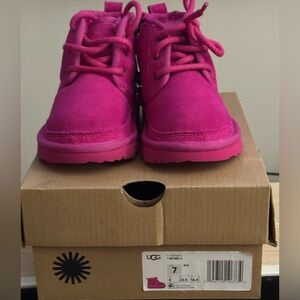 Hot Pink Toddler girl UGGZ.